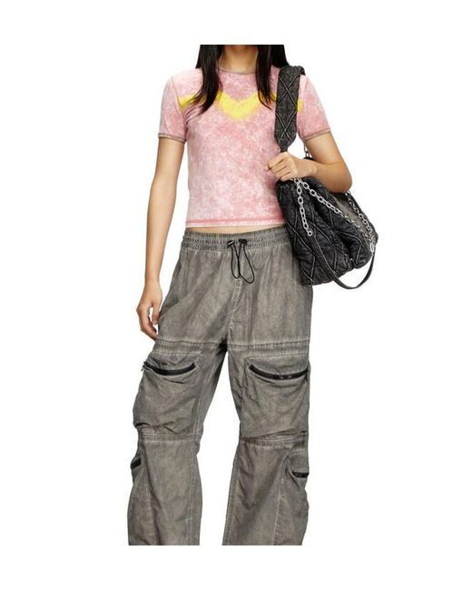 DIESEL Pink T-Uncutie T-Shirt