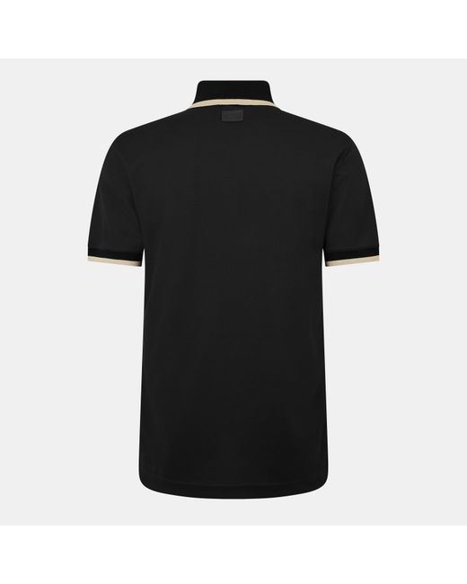 Dolce & Gabbana Black Short-Sleeved Polo Shirt for men