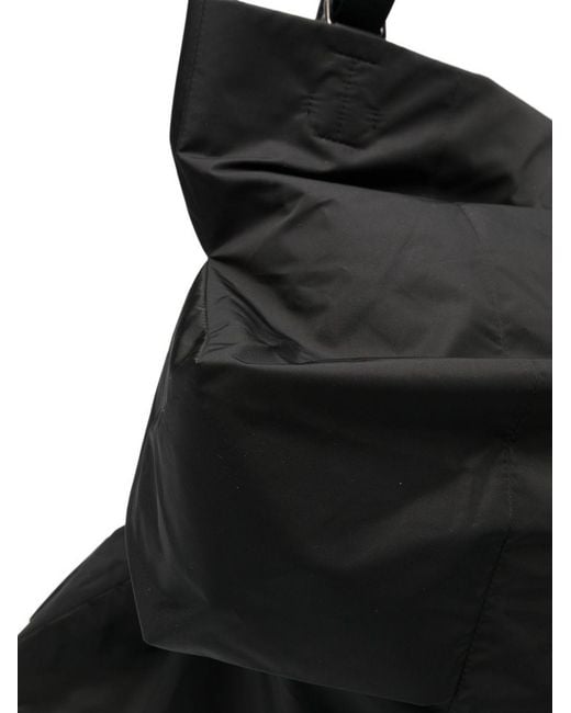 Yohji Yamamoto Black Unevenness Tote Bag