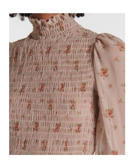 Blumarine Pink Silk Georgette Gown