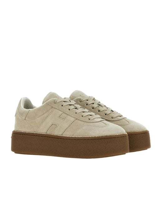 Hogan Brown Sneakers Cool