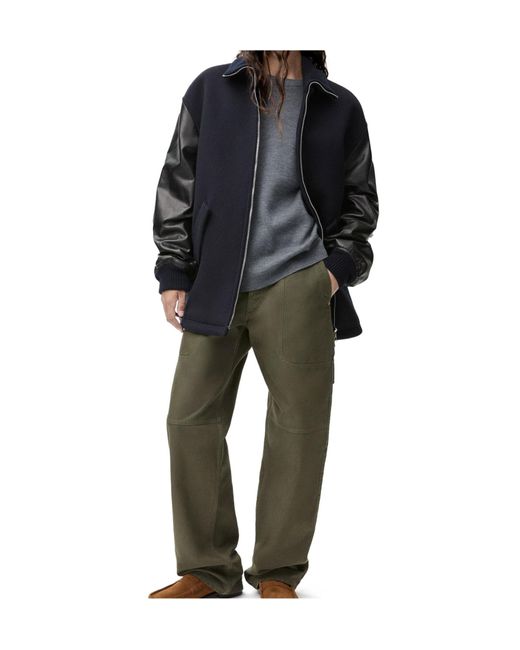 Loewe Blue Hybrid Jacket for men
