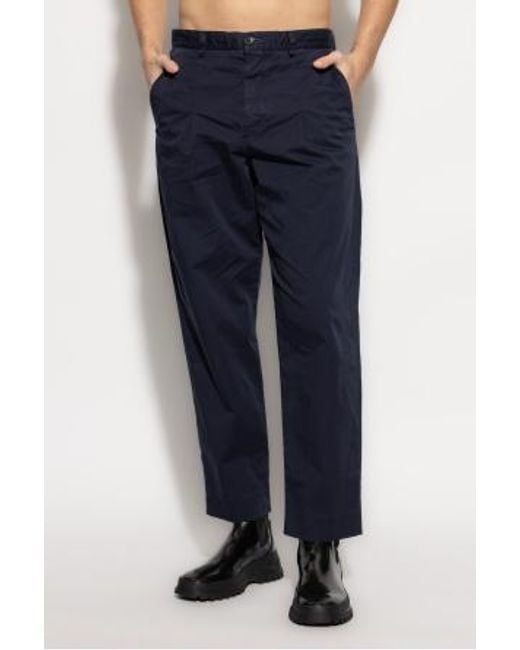 Paul Smith Blue Ps Paul Smith Pleated Trousers for men