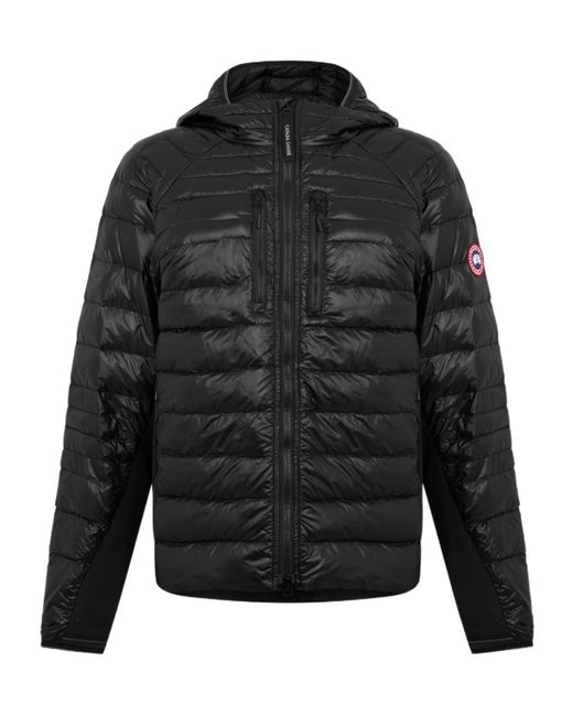 Canada Goose Black Logo Patch Down Jacket for men