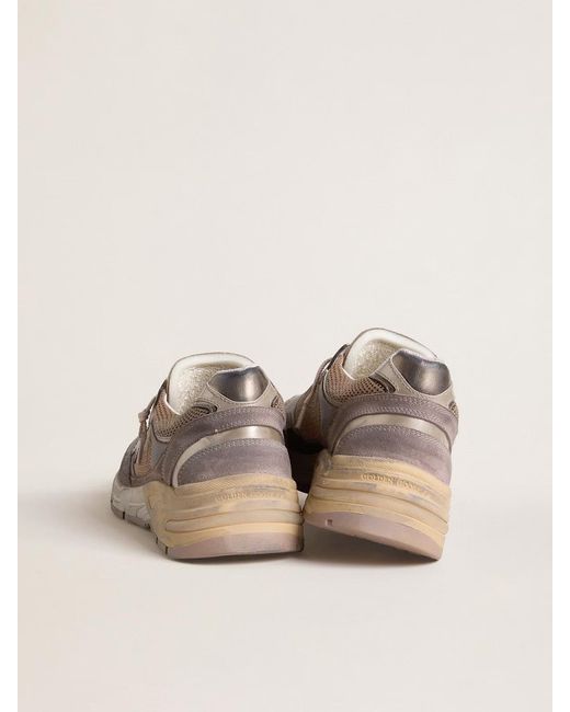 Golden Goose Deluxe Brand Pink Dad-Star Lace-Up Sneakers