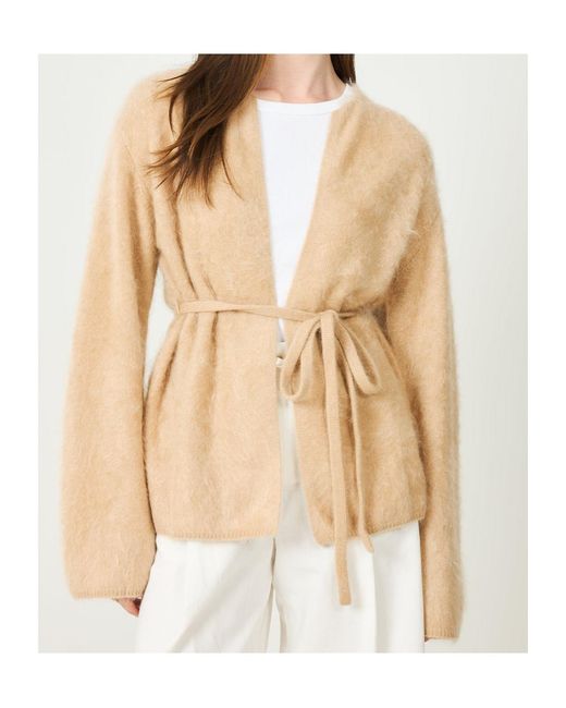 Soft Goat Natural Long-Sleeved Knitwear