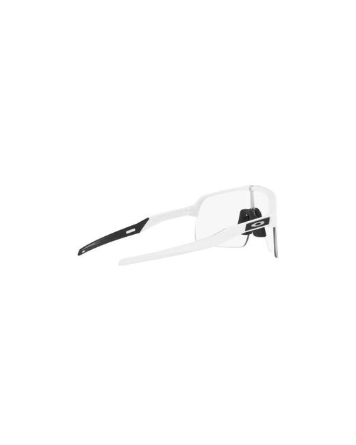Oakley White Sutro Lite Shield Sunglasses for men