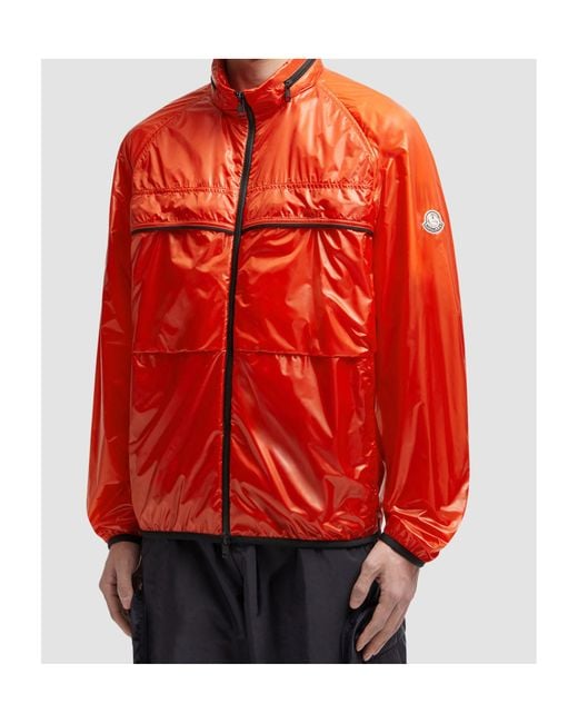 Moncler X Mercedes-Benz By Nigo Anubis Packable Jacket in Orange