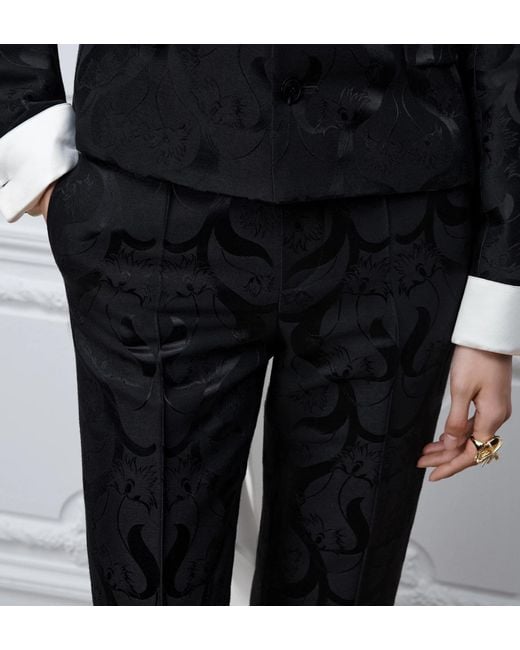 Dior Black Fitted Pants