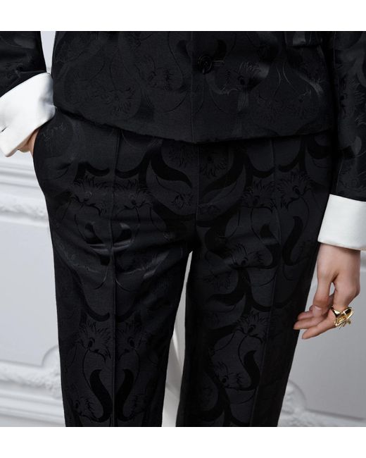 Dior Black Fitted Pants