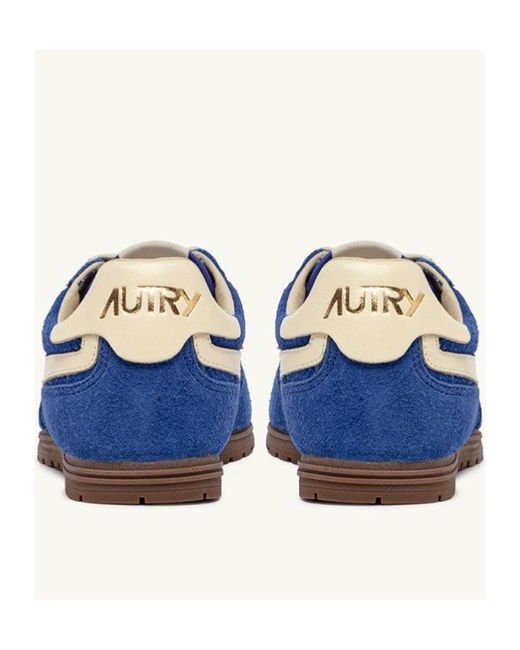 Autry Blue Windspin Low Shoes for men