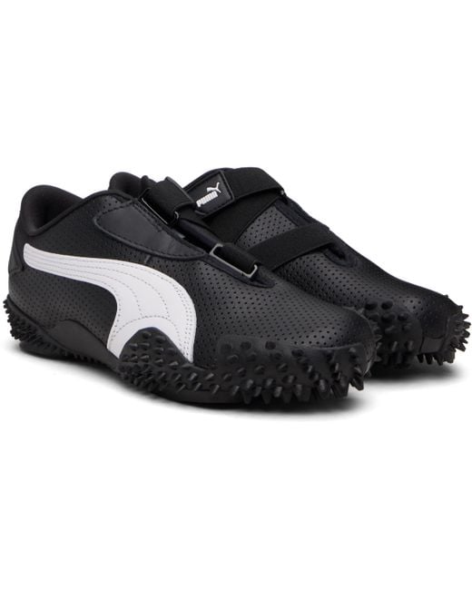 PUMA Black Monstro Perf Sneakers for men