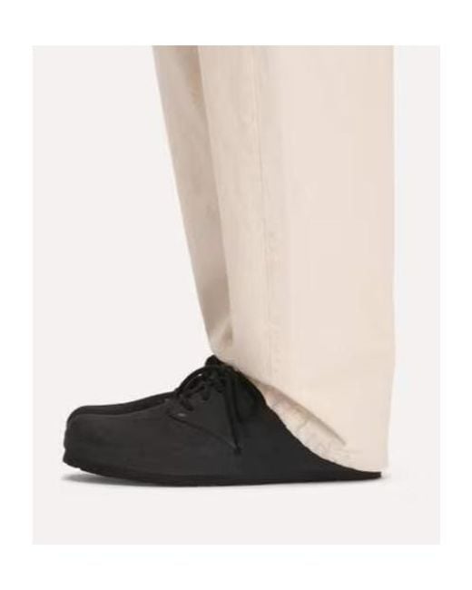 Birkenstock Black Maine Lace-Up Shoes for men
