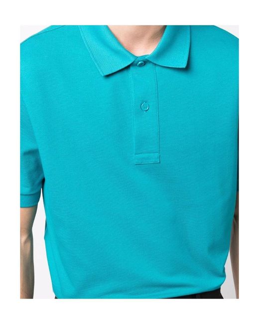 Bottega Veneta Blue Classic Polo Shirt for men
