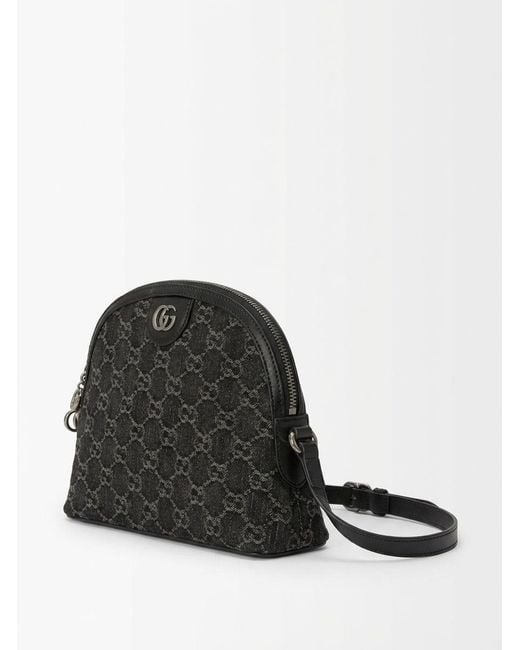 Gucci Black Ophidia Gg Small Shoulder Bag