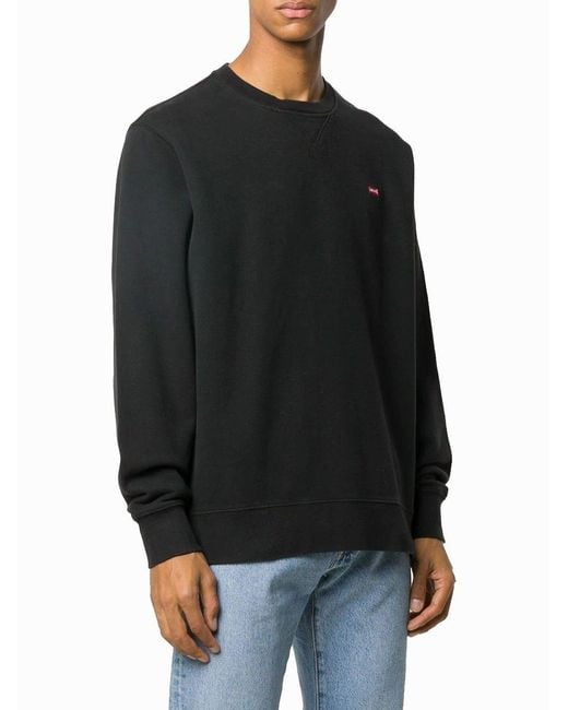 Levi's Black Levi S S 359090003 Cotton Sweatshirt for men