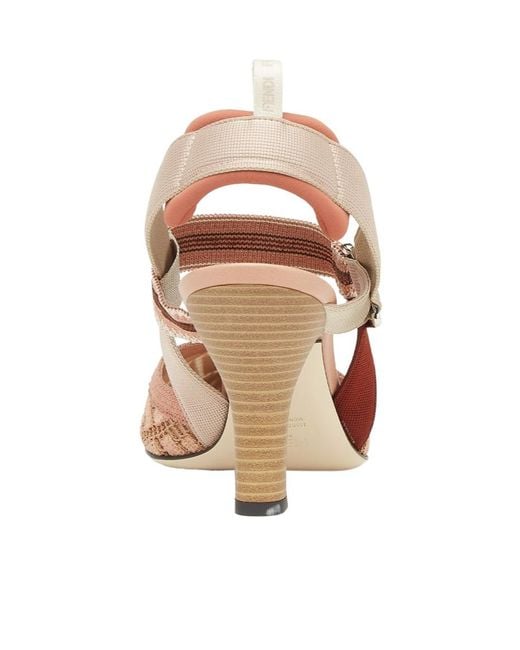 Fendi Pink Colibri Pointed Toe Pumps