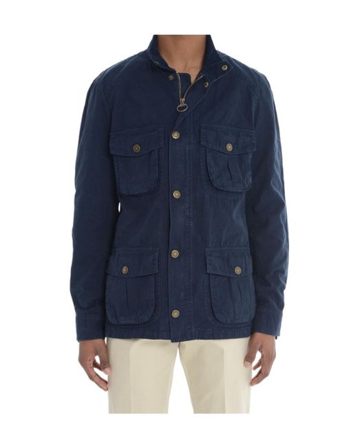 Barbour Blue Corbridge Jacket for men