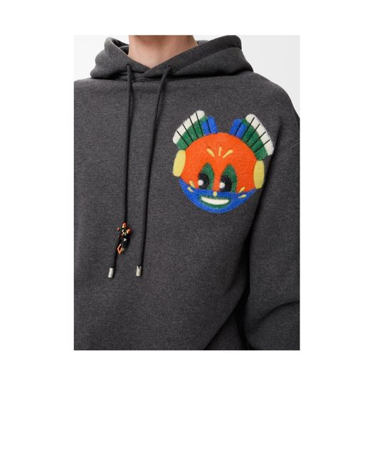 Loewe Blue X Louis Wain Hoodie for men