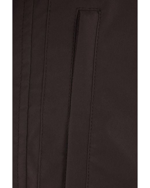 Brunello Cucinelli Gray High-Neck Long-Sleeved Jacket for men