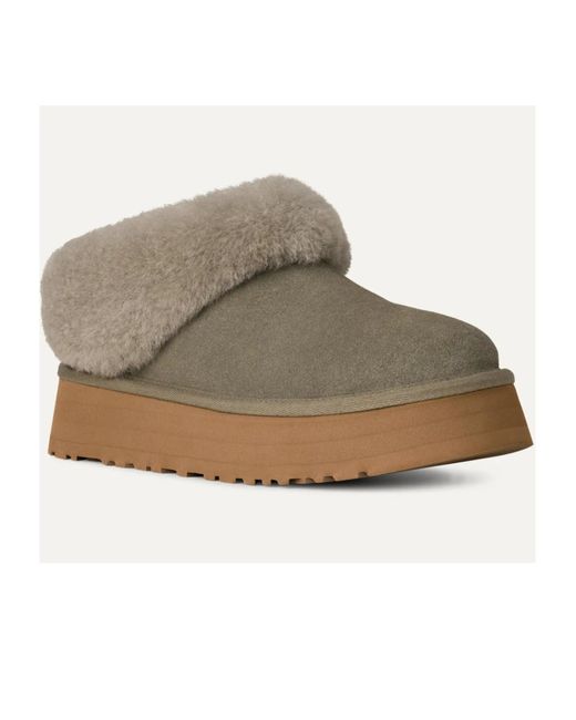 Ugg Brown Tazzelle Platform Boots