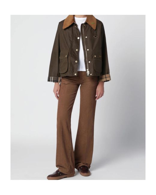 Barbour Brown Waxed Cotton Jacket