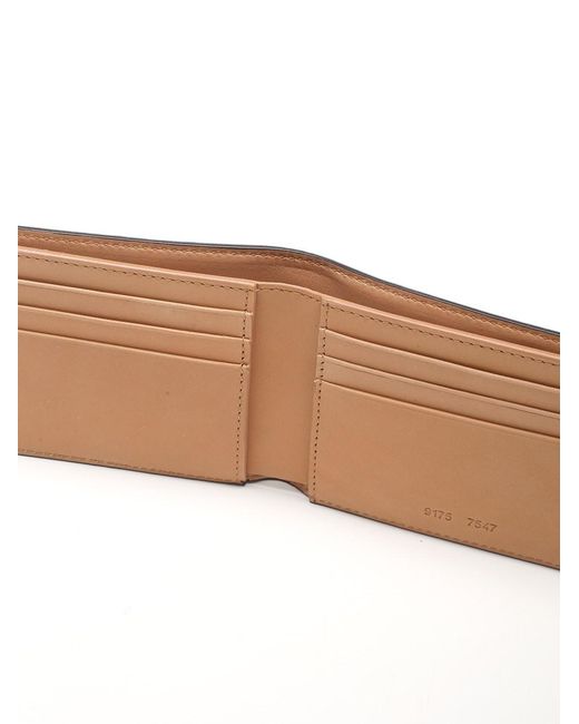 Common Projects Black Logo Embossed Bifold Wallet for men
