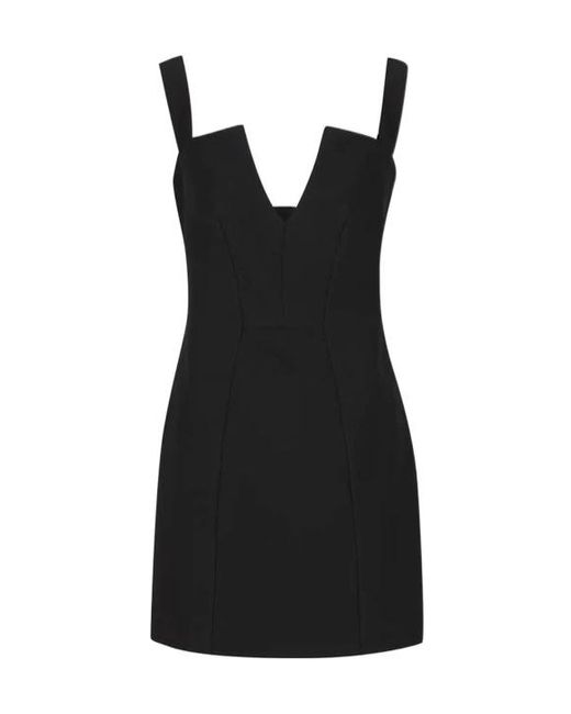 Givenchy Black V-Neck Mini Dress