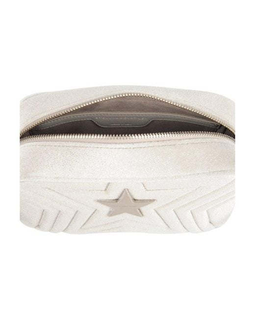 Stella McCartney Natural Small Star Shoulder Bag
