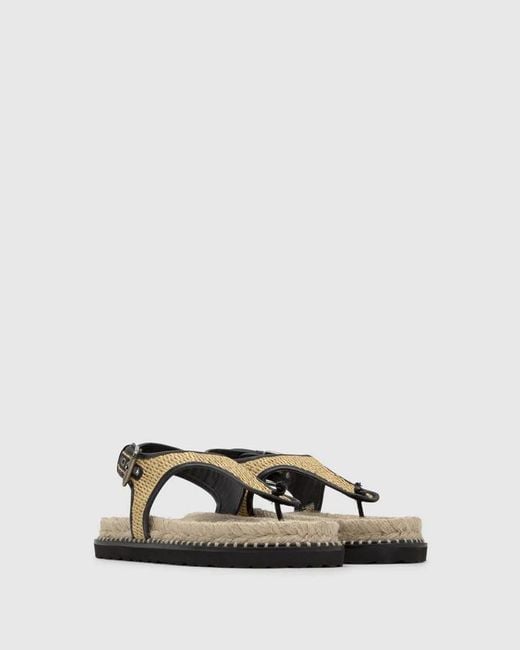 Castaner Multicolor Open Toe Flat Sandals