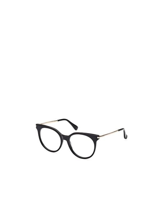 Max Mara White Round Frame Glasses
