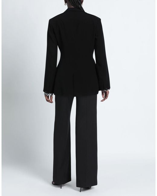 Rag & Bone Black Minimalist Double-Breasted Blazer