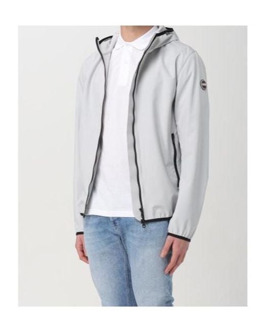 Colmar Blue Hooded Jacket for men