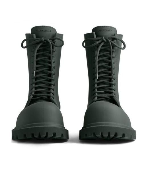 Balenciaga Steroid Combat Boots in Green for Men | Lyst display picture 3