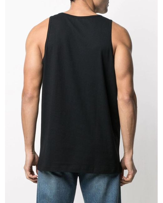 Comme des Garçons Black Cotton Tank Top for men
