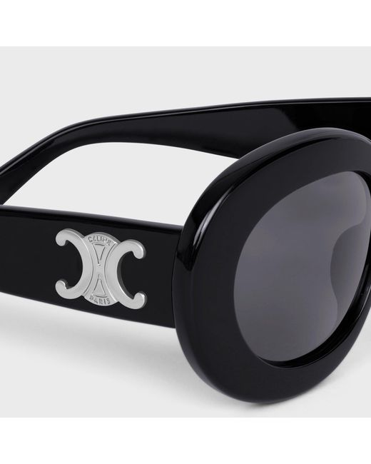 Céline White Triomphe Skate 01 Sunglasses for men
