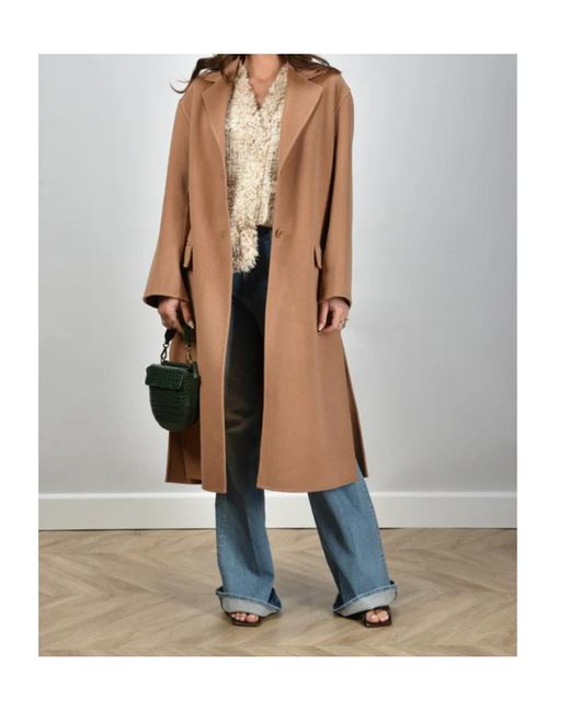 Aspesi Blue Wool Coat