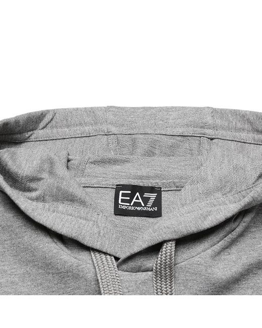 EA7 Gray Hoodie for men