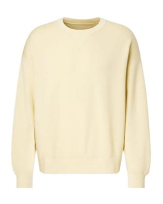 Visvim Natural Jumbo Wool And Cotton Sweatshirt for men
