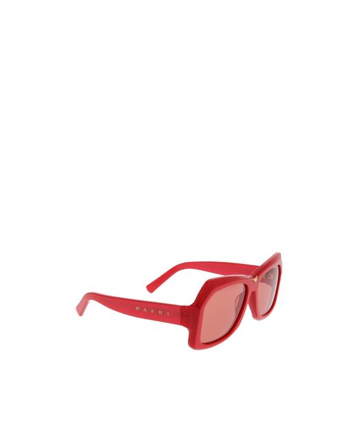 Marni Pink Full Frame Sunglasses