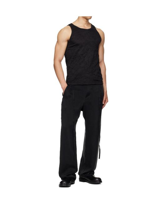 Post Archive Faction PAF Black Tank for men