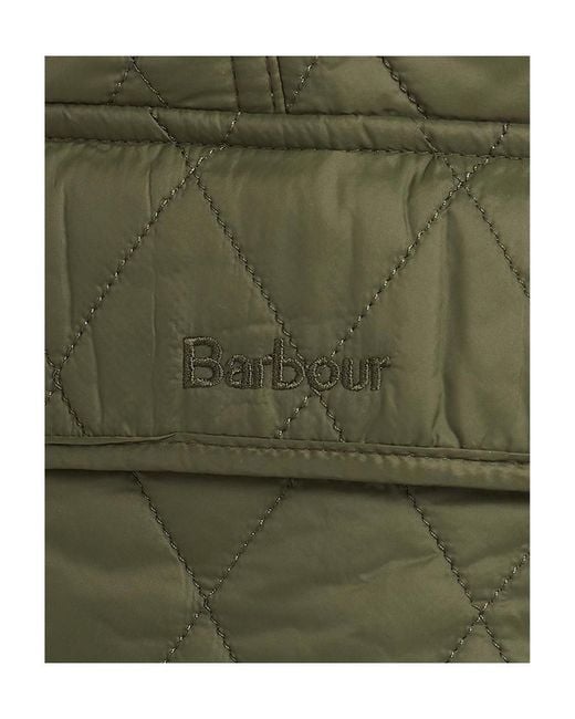 Barbour Green Logo Vest