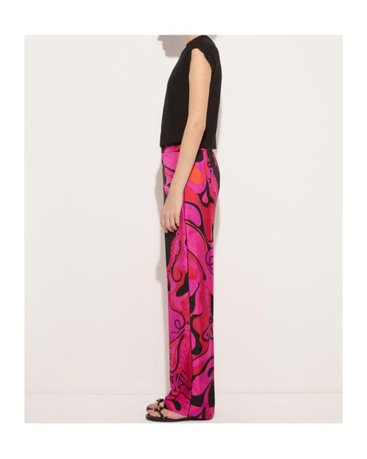 Emilio Pucci Black Pucci Foulard Detailed T-Shirt