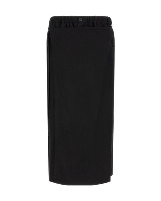 Yohji Yamamoto Black Wallet Pants for men