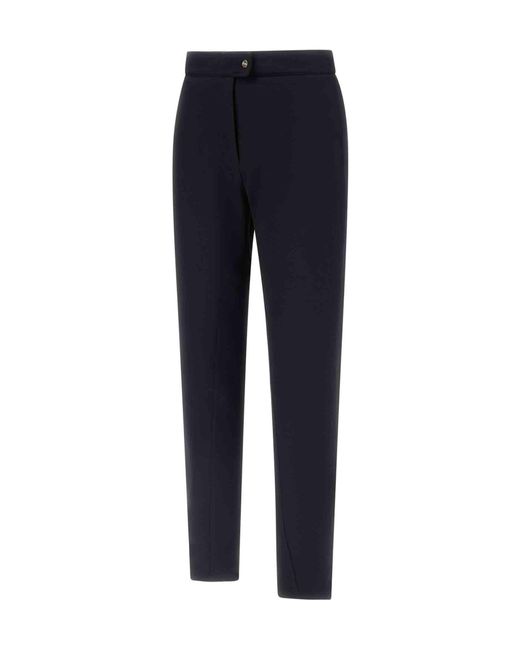 Herno Blue Button Trousers