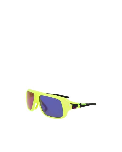 Nike Blue Flyfree Soar Pilot Frame Sunglasses for men