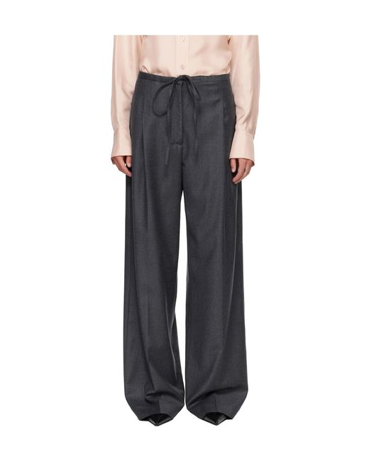 Rohe Black Drawstring Casual Pants
