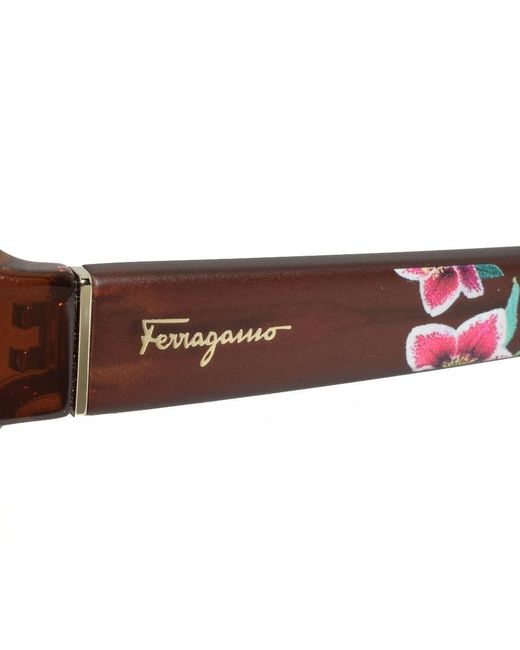 Ferragamo Multicolor Logo Sunglasses