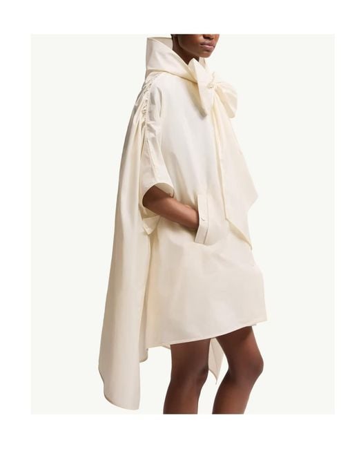 Moncler Natural Lightweight Taffeta Cape
