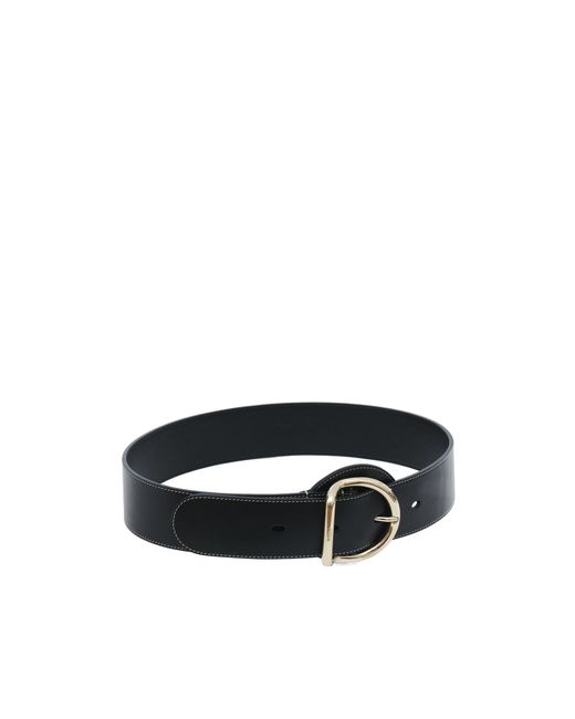 Chloé Black Chloé Tim Buckle Belt
